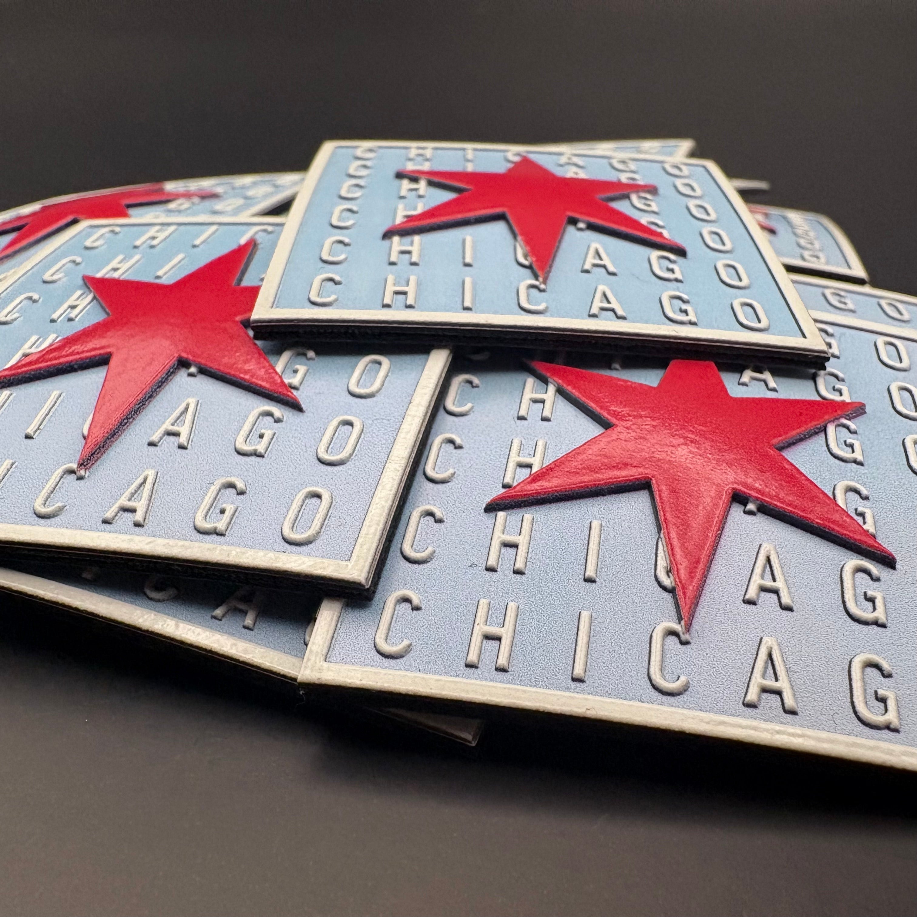 UV Dimensional Stack Custom Patches