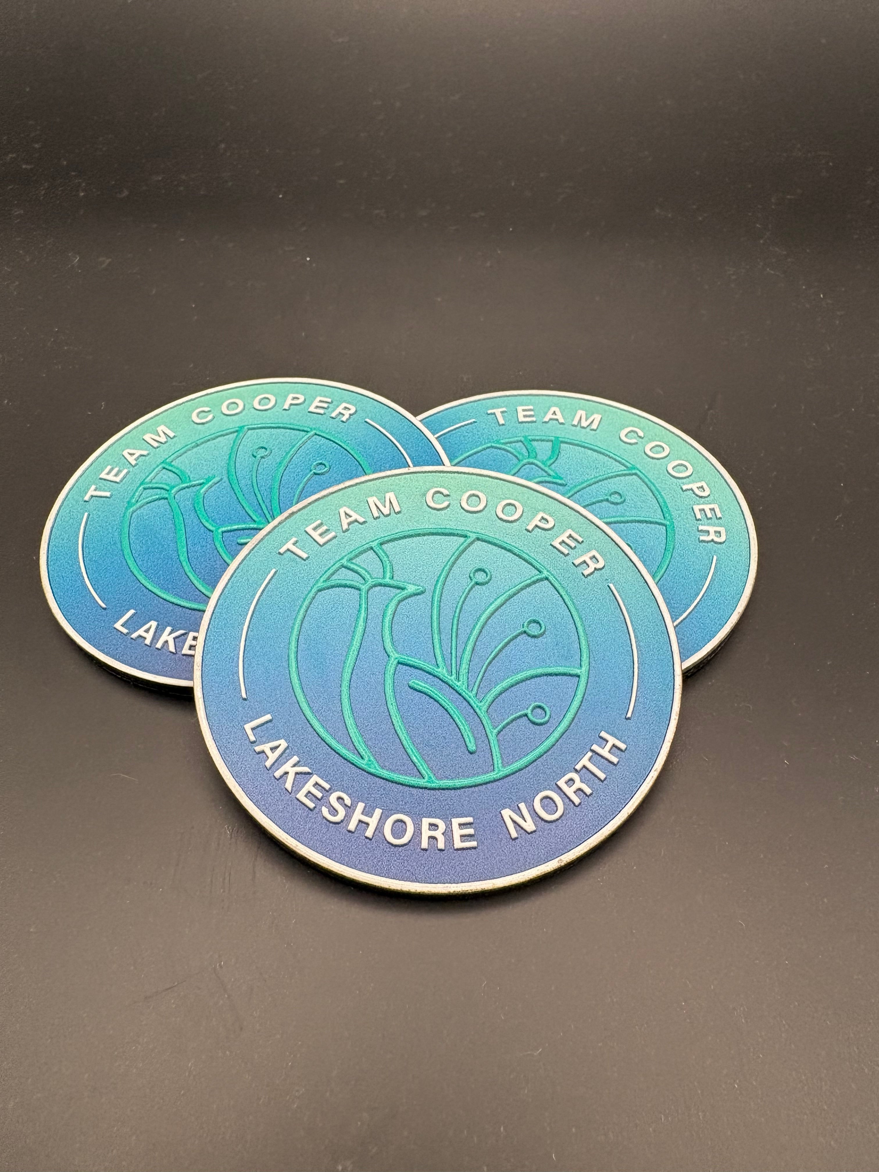 UV Dimensional Stack Custom Patches