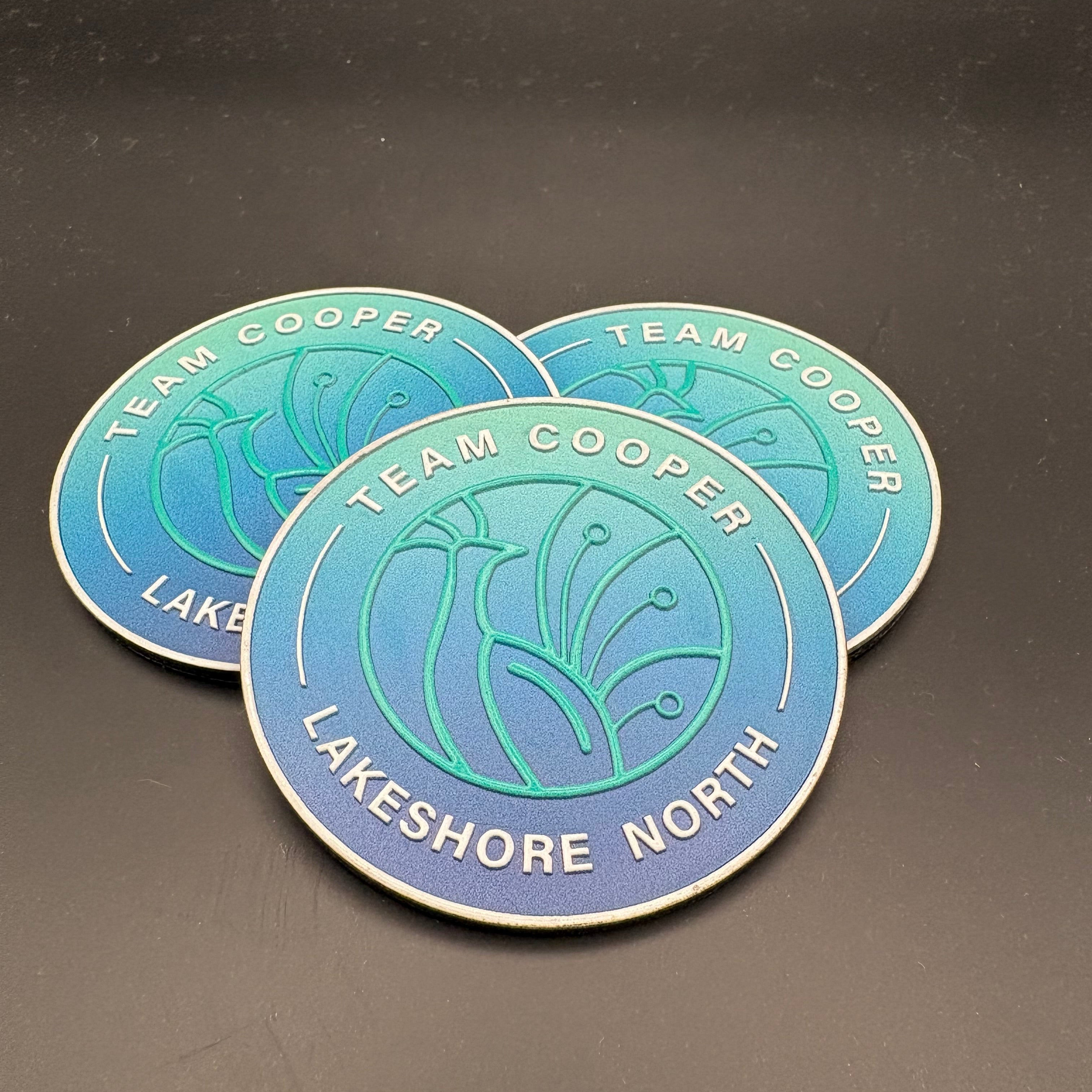 UV Dimensional Stack Custom Patches
