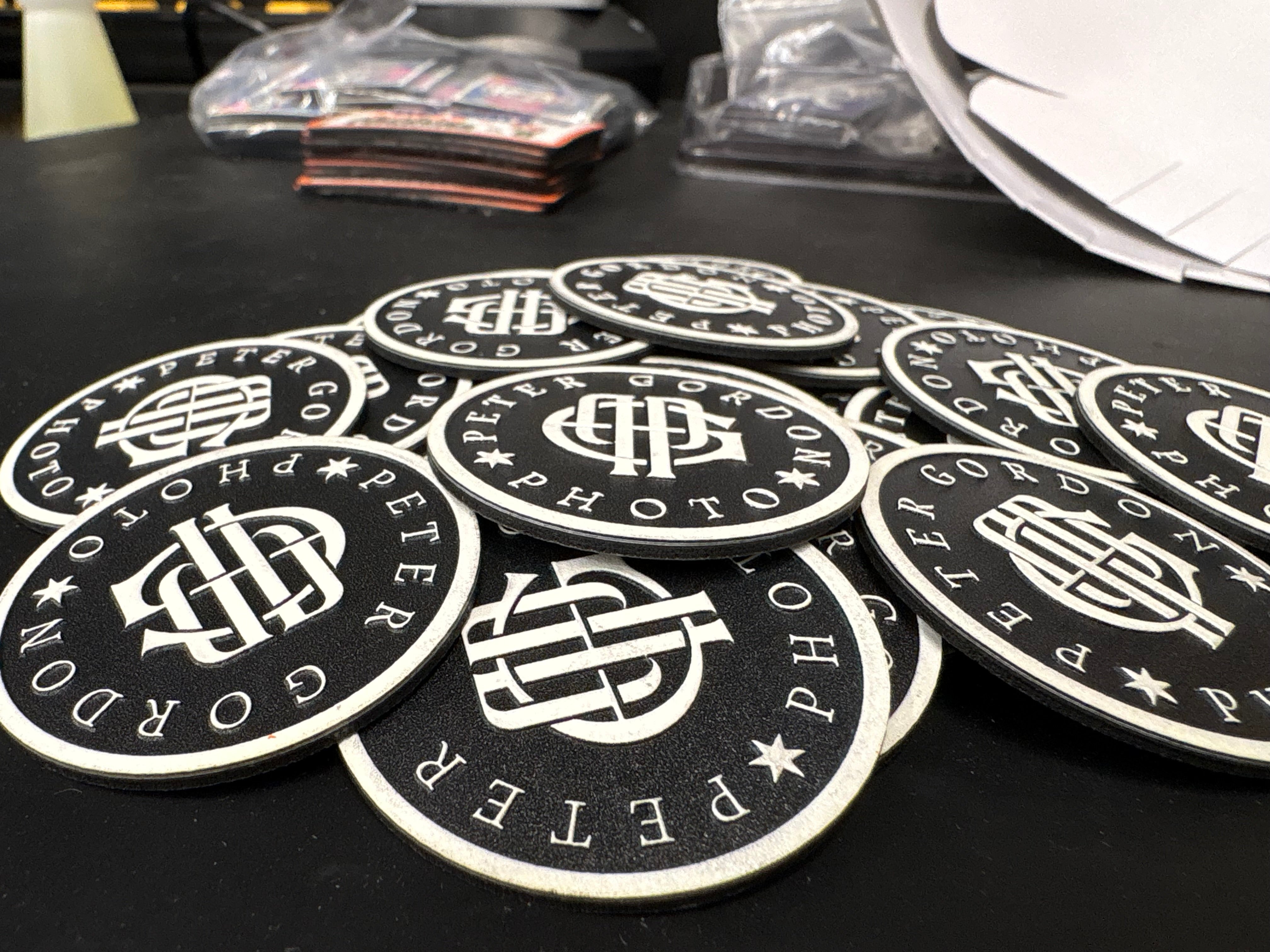 UV Dimensional Stack Custom Patches